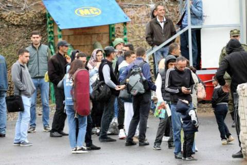 ՌԴ խաղաղապահների ուղեկցությամբ Լեռնային Ղարաբաղից 80 մարդ տեղափոխվել է Հայաստան