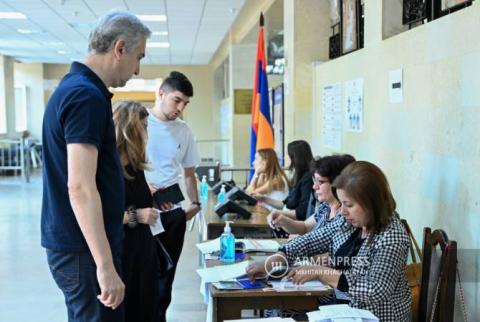 Голосование на выборах в Совет старейшин Еревана завершилось: начинается подсчет бюллетеней