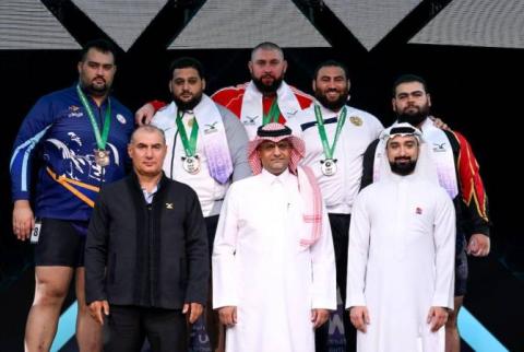 منتخب رفع الأثقال أرمينيا للرجال هو الأول بالنقاط في ترتيب المنتخبات لبطولة العالم