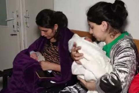 В условиях бомбежек в Арцахе рождаются дети