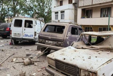 Fuerzas Armadas de Azerbaiyán dispararon contra la ambulancia de la morgue de Stepanakert