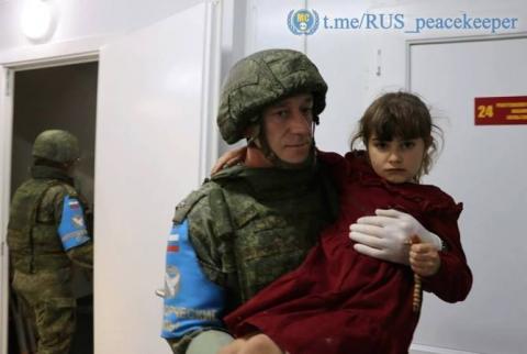Over 2,000 civilians evacuated by Russian peacekeepers to safer areas in Nagorno-Karabakh