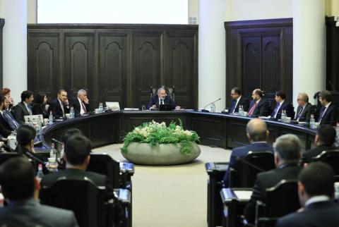 Le Premier ministre a évoqué la situation humanitaire et militaro-politique établie au Haut-Karabakh 