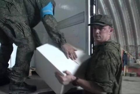 Russian peacekeepers deliver 50 tons of humanitarian aid to Stepanakert 