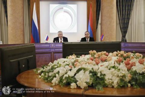 Երևանում կայացել է ՌԴ և ՀՀ ներքին գործերի նախարարությունների Միավորված կոլեգիայի նիստը
