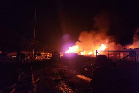 Nagorno-Karabakh needs urgent medevac flights to save victims of massive fuel depot explosion 