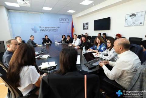 Министр здравоохранения Армении представила долгосрочные проекты помощи вынужденным переселенцам