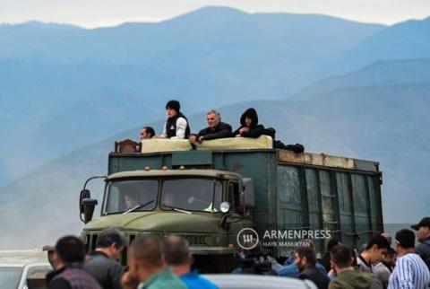 عدد النازحين قسراً الذين وصلوا إلى أرمينيا من ناغورنو كاراباغ وصل إلى 100483 