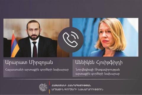 Mirzoyan destacó la importancia de frenar las ambiciones extremistas de Bakú