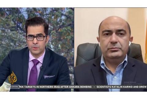Ադրբեջանն էթնիկ զտման է ենթարկել Լեռնային Ղարաբաղի տարածքը․ Մարուքյանի հարցազրույցը՝ AL Jazeera-ին