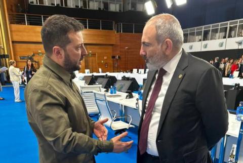 Le Premier ministre Pashinyan et M. Zelenskyy discutent de la situation en matière de sécurité dans le Caucase du Sud