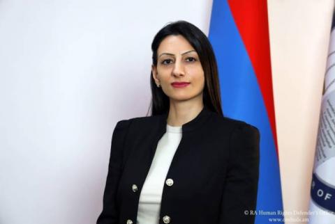 Armenia Human Rights Defender submits report on NK forcibly displaced persons to int’l organizations 