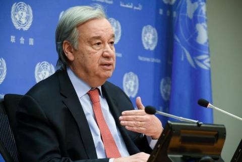 Le Moyen-Orient au "bord de l'abîme", avertit António Guterres