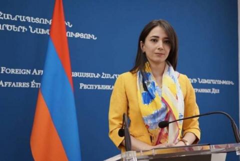 Cancillería armenia: Cooperación entre Armenia y Eslovenia en programas para niños armenios es continua