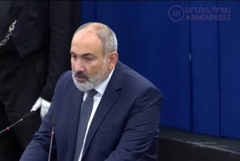 رؤية أرمينيا للسلام لا تتعاكس مع المصالح الإقليمية-رئيس الوزراء الأرمني نيكول باشينيان في البرلمان الأوروبي-  