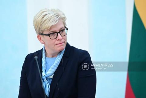 Lithuania intends to support the deepening of EU-Armenia relations, says Lithuanian PM