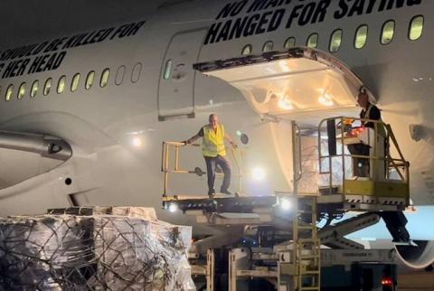 Самолет с грузом для переселенцев из НК прибудет из Буэнос-Айреса в Армению вечером 22 октября
