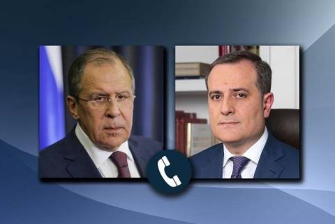 Foreign Ministers of Russia, Azerbaijan held phone talk