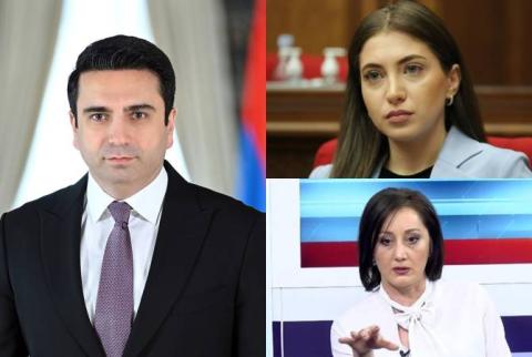 Ալեն Սիմոնյանը վիրավորանքի հիմքով հայցեր է ներկայացրել Աննա Մկրտչյանի և Անժելա Թովմասյանի դեմ