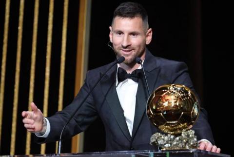 Altın Top ödülünü Lionel Messi kazandı