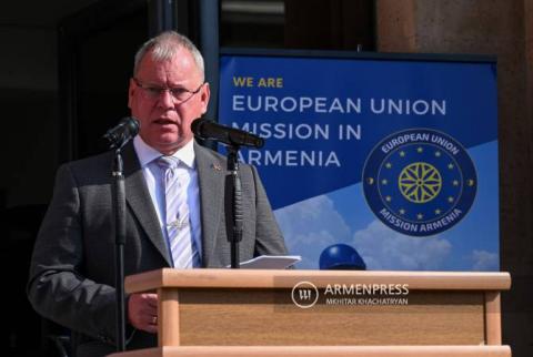 Вопрос расширения наблюдательной миссии ЕС в Армении будет обсужден в Брюсселе до конца года: Маркус Риттер