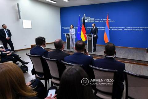 Germany and Armenia's energy dependency on Russia can't be changed in a day, says Germany's Baerbock