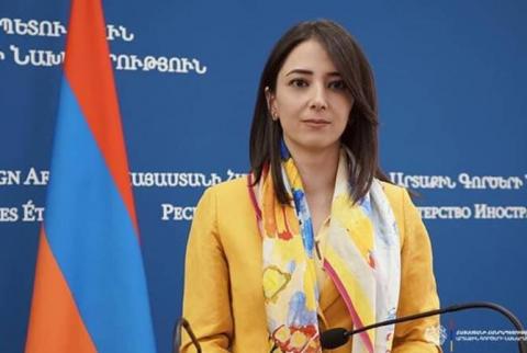 La décision de la Cour de Bakou est contraire à toutes les normes, déclare le ministère arménien des Affaires étrangères