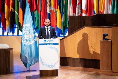 Le ministre arménien des Affaires étrangères participera à la 42e session de la Conférence générale de l'UNESCO