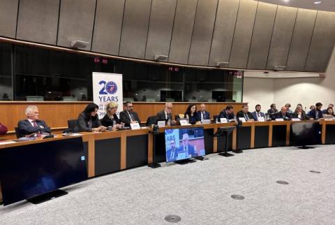 مؤتمر حقوق أرمن آرتساخ والاتحاد الأوروبي بالبرلمان الأوروبي يؤكد على ضرورة العودة الآمنة للسكان الأرمن إلى منازلهم