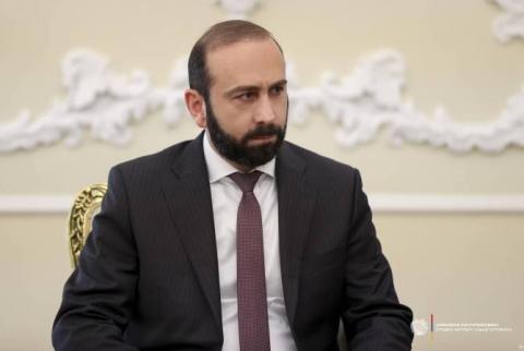 Foreign Minister Ararat Mirzoyan eulogizes late Ambassador Christian Ter-Stepanian in Paris
