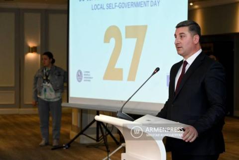 Հայաստանում տեղական ինքնակառավարման համակարգը ձևավորվել և կայացել է․ Գնել Սանոսյան 