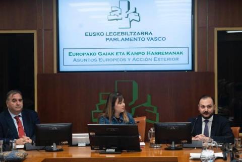 Se realizaron audiencias sobre la situación en Nagorno Karabaj en el Parlamento del País Vasco