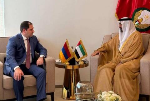 Armenia, UAE discuss prospects for developing defense cooperation 