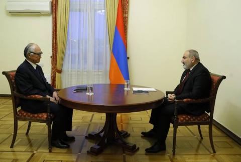 Nikol Pashinyan a eu une rencontre d'adieu avec l'Ambassadeur du Japon en Arménie, Fukushima Masanori