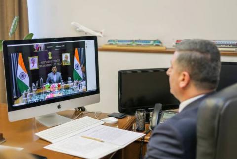 Армения и Индия обсудили вопросы сотрудничества в энергетической сфере