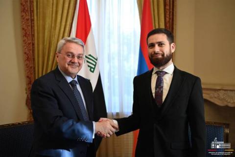 Ermenistan ve Irak dışişleri bakanlıkları arasında siyasi istişarelerin ikinci turu gerçekleşti