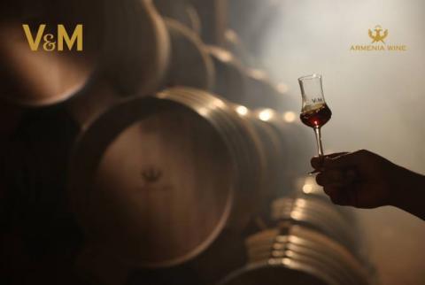 Le brandy exclusif "V&M" de la société Armenia Wine Company sera disponible dans les meilleurs magasins d'Arménie  