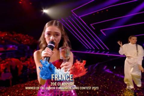 2023 Junior Eurovision’u Fransa kazandı, Ermenistan ise 3. sırada yer aldı