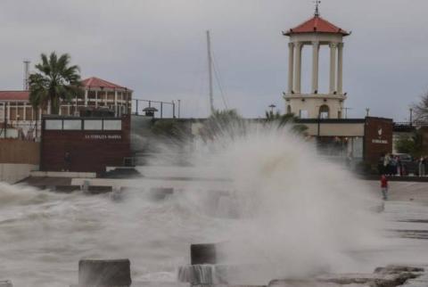 Ռուսաստանի հարավում մոլեգնող փոթորիկը 1  մարդու կյանք է խլել