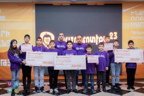 Հայտնի են «ԱրմՌոբոտիքս» հայաստանյան 15-րդ առաջնության հաղթող թիմերը 