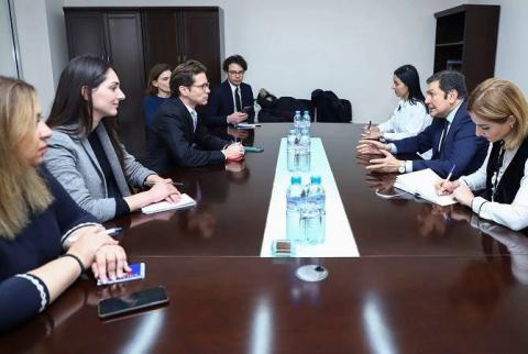 ՀՀ ԱԳ փոխնախարարը կարևորել է Եվրոպական խորհրդարանի աջակցությունը՝ Հայաստանի համար առաջնային հարցերում