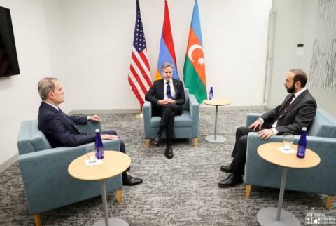 بلینکن در واشنگتن منتظر وزرای خارجه ارمنستان و آذربایجان است
