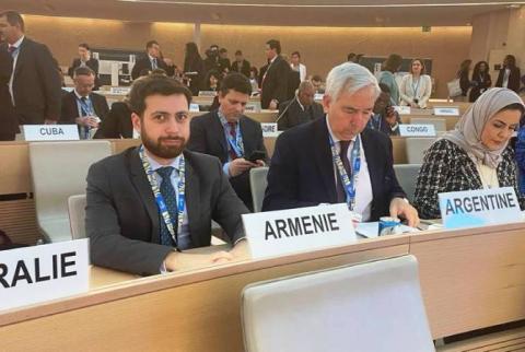 Vahan Kostanyan: Ermenistan soykırımların önlenmesi konusundaki kararlılığını sürdürecektir
