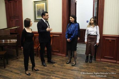Անահիտ Մանասյանն այցելել է «Զինվորի տուն» վերականգնողական կենտրոն