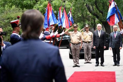 Presidentes de Armenia y Uruguay se refirieron al proyecto “Encrucijada de Paz”