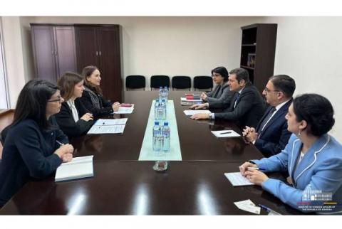 La Directrice régionale de l'UNICEF pour l'Europe et l'Asie centrale salue les progrès réalisés en Arménie  
