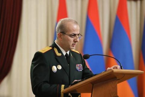 Директору СНБ Армену Абазяну присвоено воинское звание генерал-лейтенанта
