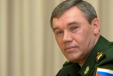 Gerasimov: Moscú está trabajando para firmar un tratado de paz entre Ereván y Bakú