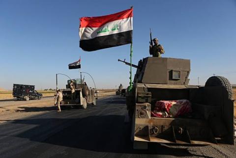 العربیه: "دست کم 10 نیروی عراقی در نتیجه حملات هوایی آمریکا به مقر نیروهای عراقی مجروح شدند"