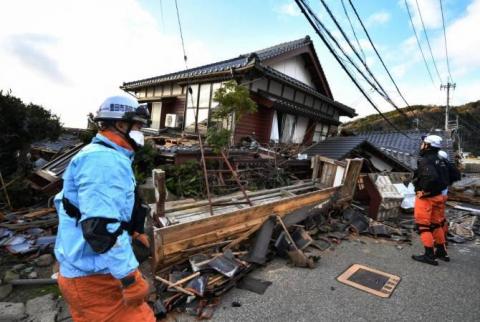 Число жертв землетрясения в Японии достигло 110